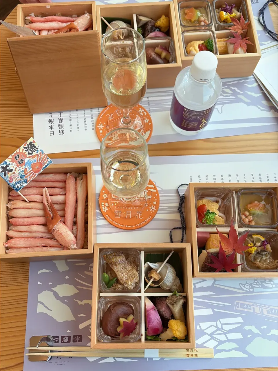 雪月花のお弁当|momotoemiさん