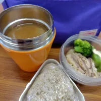 スープ弁当、サラダチキン| きょうこ☆さん