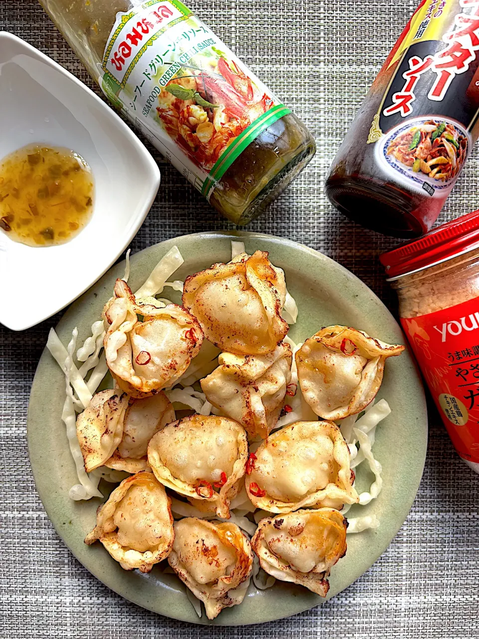 揚げ餃子　シーフードグリーンチリソース|栃倉 直人さん