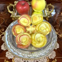 りんごの麹甘酒煮マフィン🍎きみと＊サンふじ| henryさん