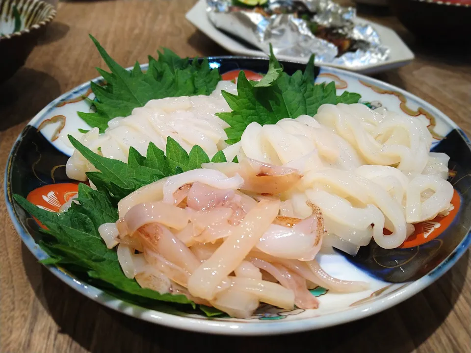 イカ刺し|古尾谷りかこさん