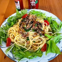 坦々肉味噌パスタ|バイパーJIJIさん