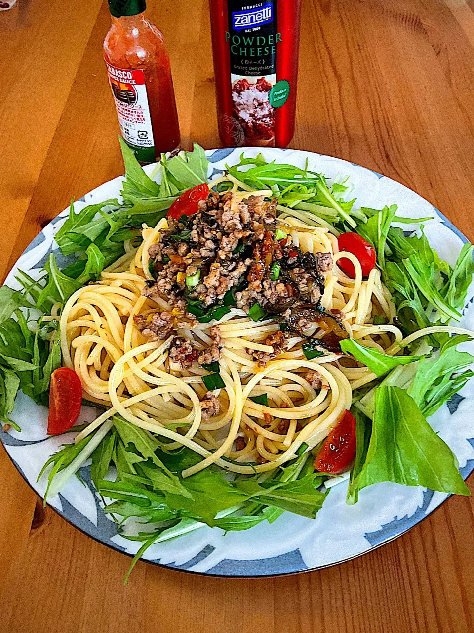 坦々肉味噌パスタ|バイパーJIJIさん