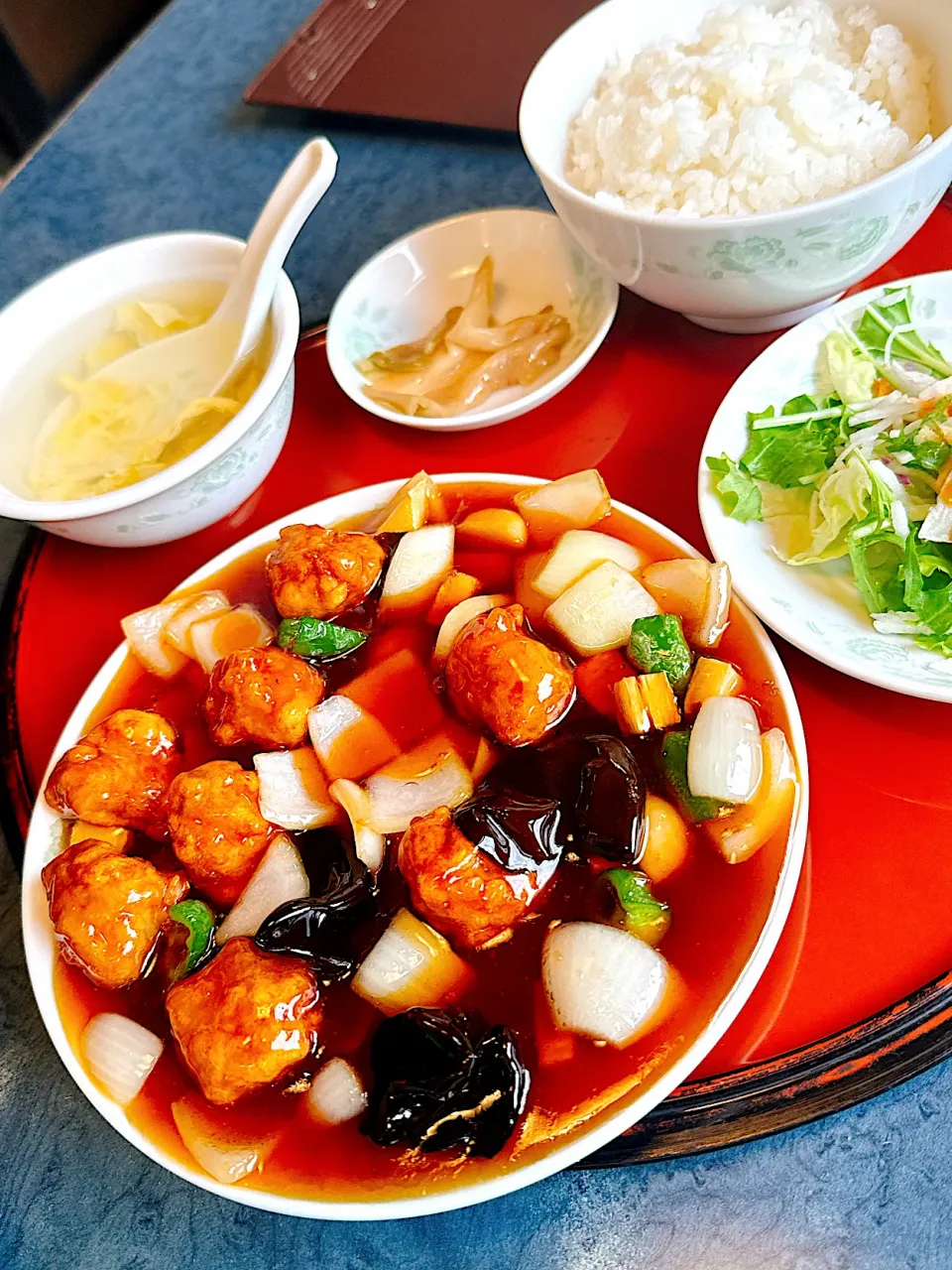 2025/11/27一関・中華中村の酢豚定食|Blueberry🫐さん