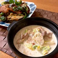 白菜と鶏肉のクリーム煮|まぁさん