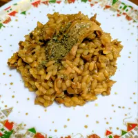 即席ポルチーニ茸のリゾット|なっちゃんさん