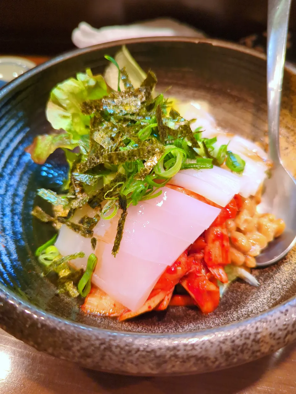 イカ納豆キムチ|鈴木鈴子さん