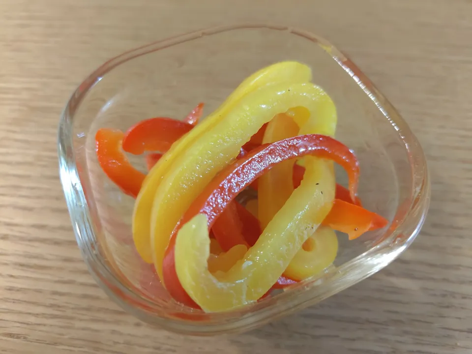 ☆パプリカのマリネ|ひつじ先輩さん