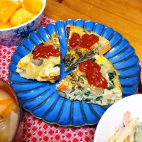 野菜たっぷりキッシュ風オムレツ🥚|まゆめろさん