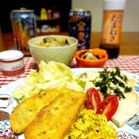 サラダチキンのピカタ風|tonaさん