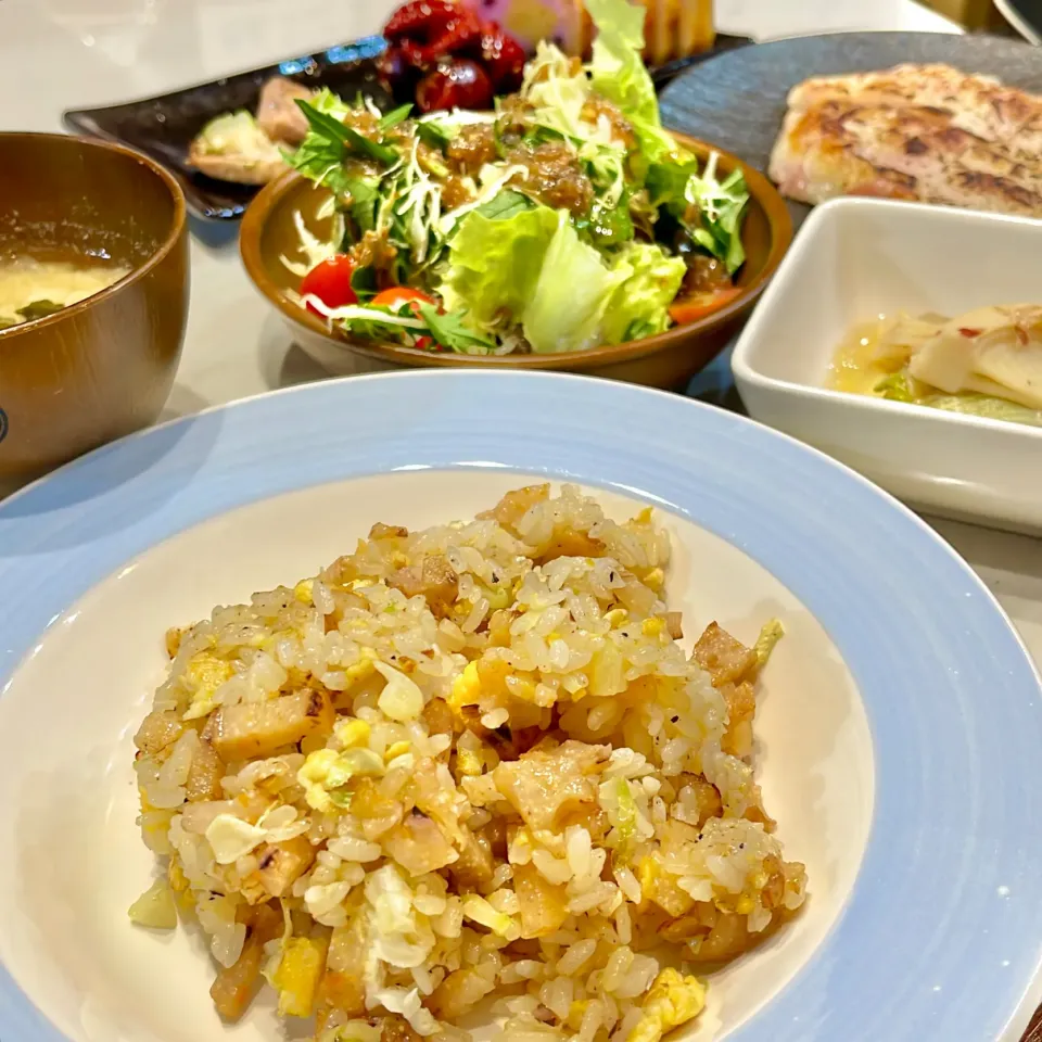 炒飯。他。|ぎんさん