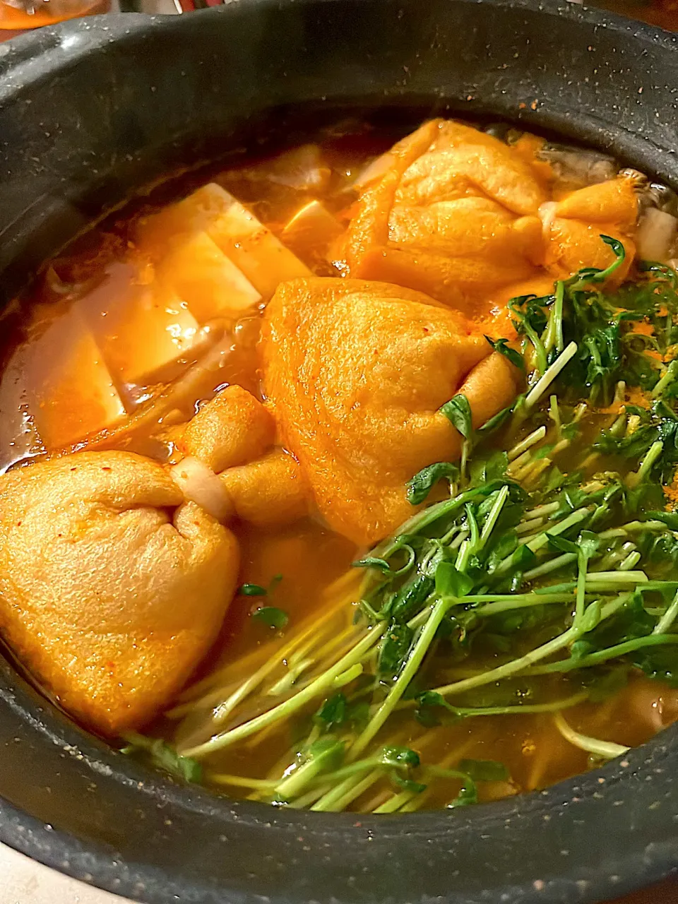 キムチ鍋にもち巾着！|nao1492さん