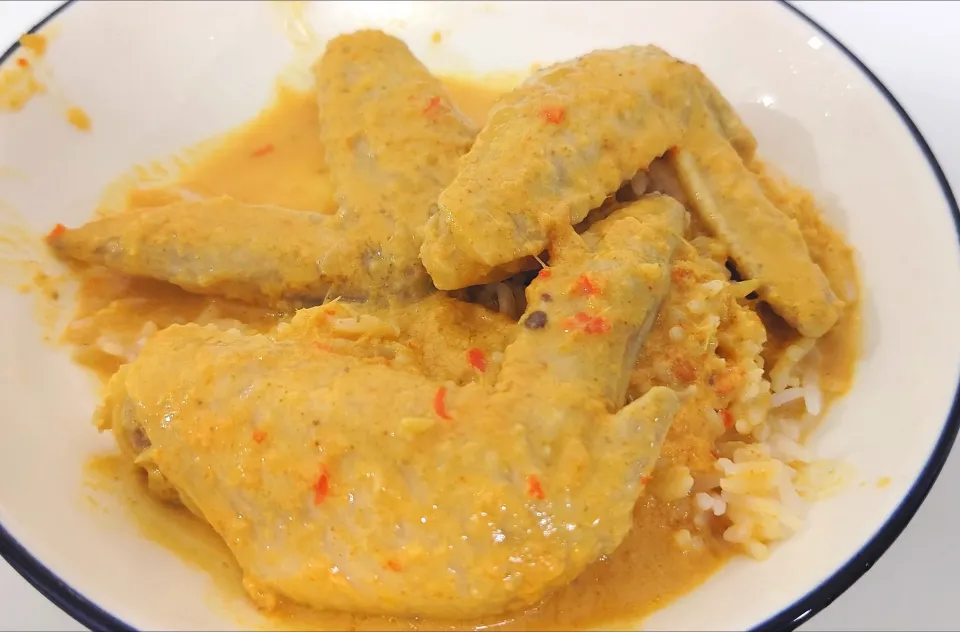 Curry chicken with rice 😋🍗🍛|🍒lynnlicious🍒さん