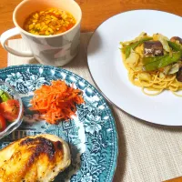 サバ缶で和風パスタ|ななさん