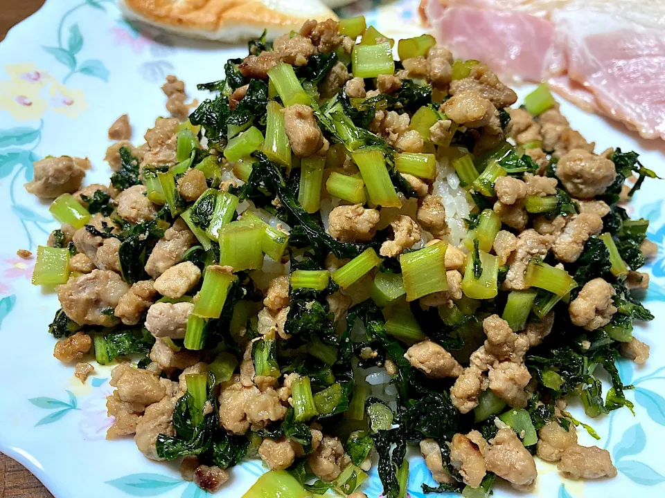 大根葉炒め|はっちぃさん