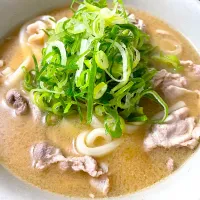 豚肉と味噌うどん|くうちゃんさん