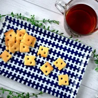 米粉のチーズクッキー🧀|紅茶とお菓子と時々ごはんさん