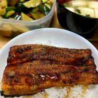 単身赴任中の男飯(蒲焼)| おおもりの星さん