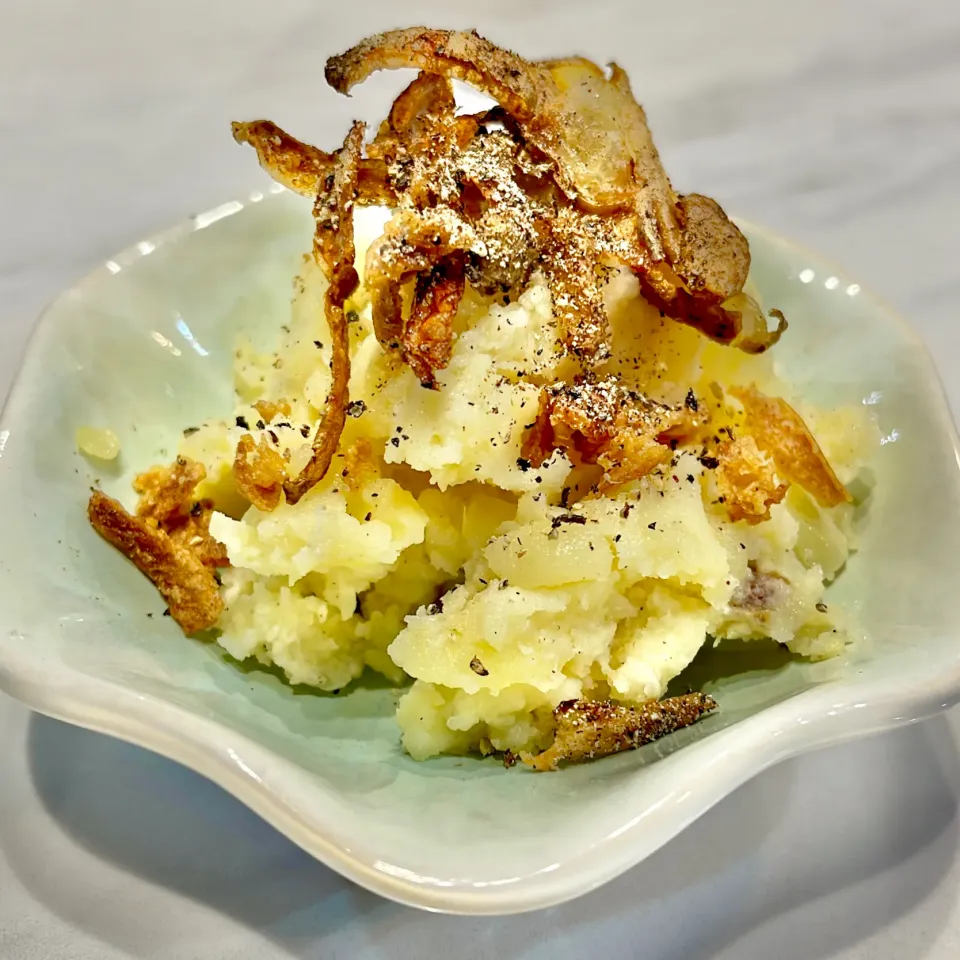 カレーに合わせるポテサラ|ぎんさん