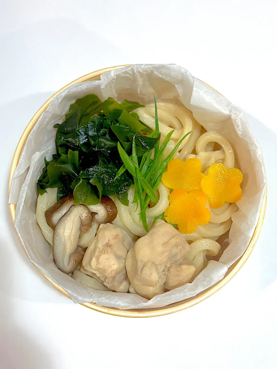 温かいうどん×JK弁当|かなんさん