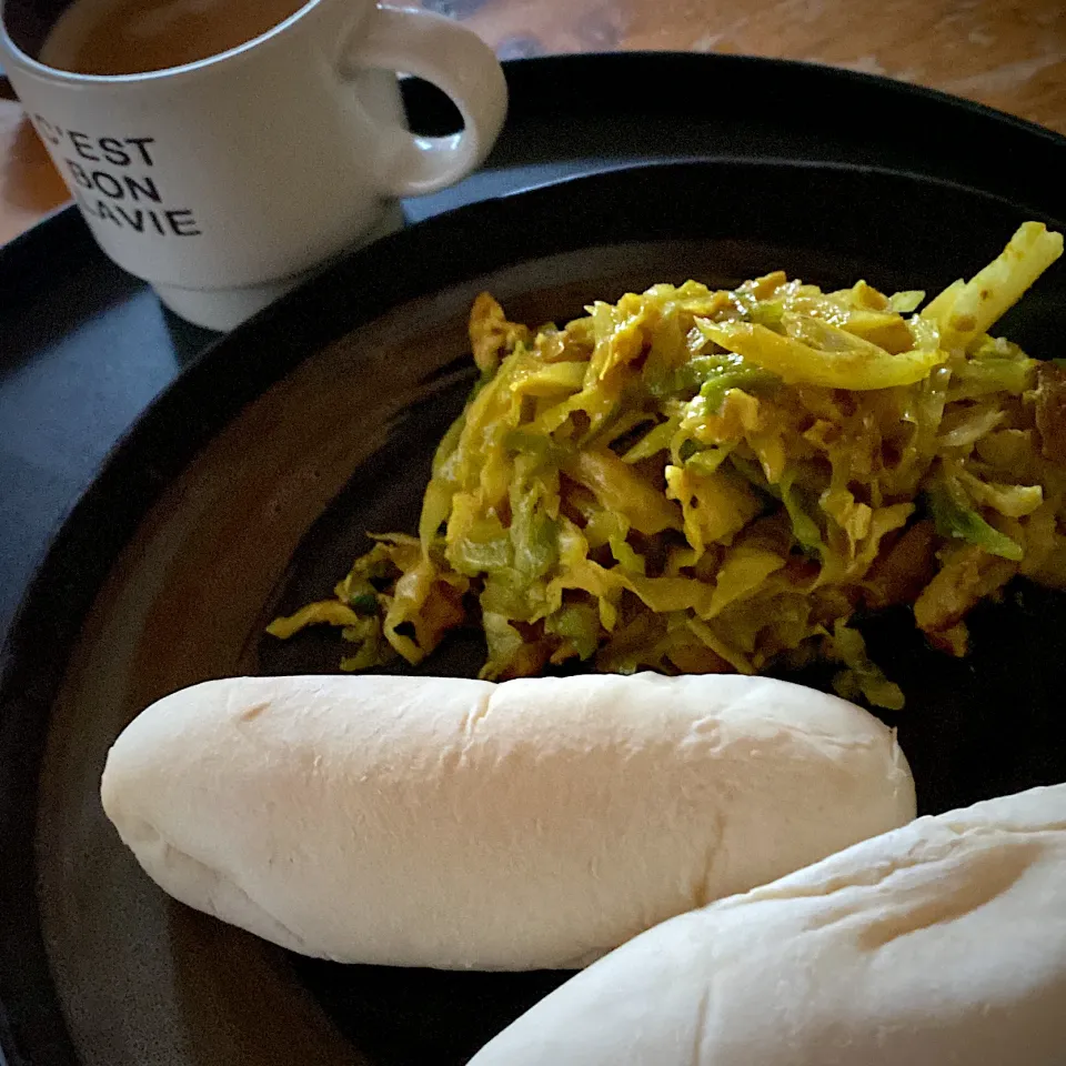 キャベツカレー炒め|bbaさん