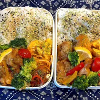 中学and高校男子お弁当🍱|チーズさん