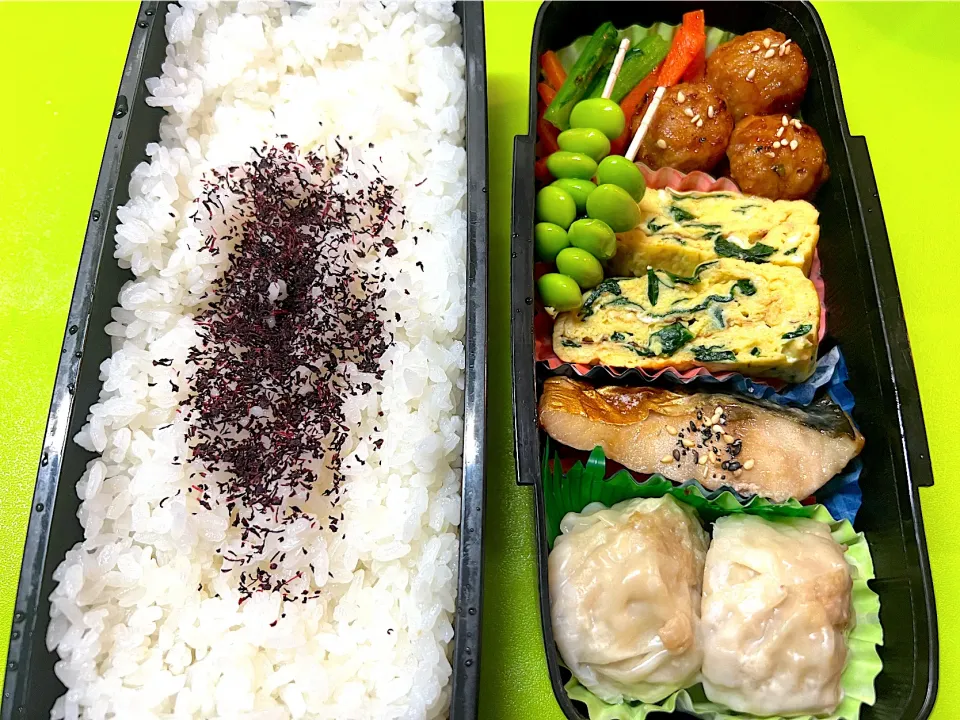 高２息子お弁当🌈11/28(金)塩サバ入り🐟|KCo🌈さん