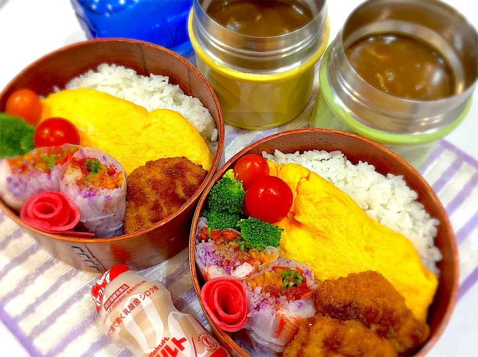 今日の夫婦弁⁽⁽ ◟(灬 ˊωˋ 灬)◞ ⁾⁾💕|桃実さん