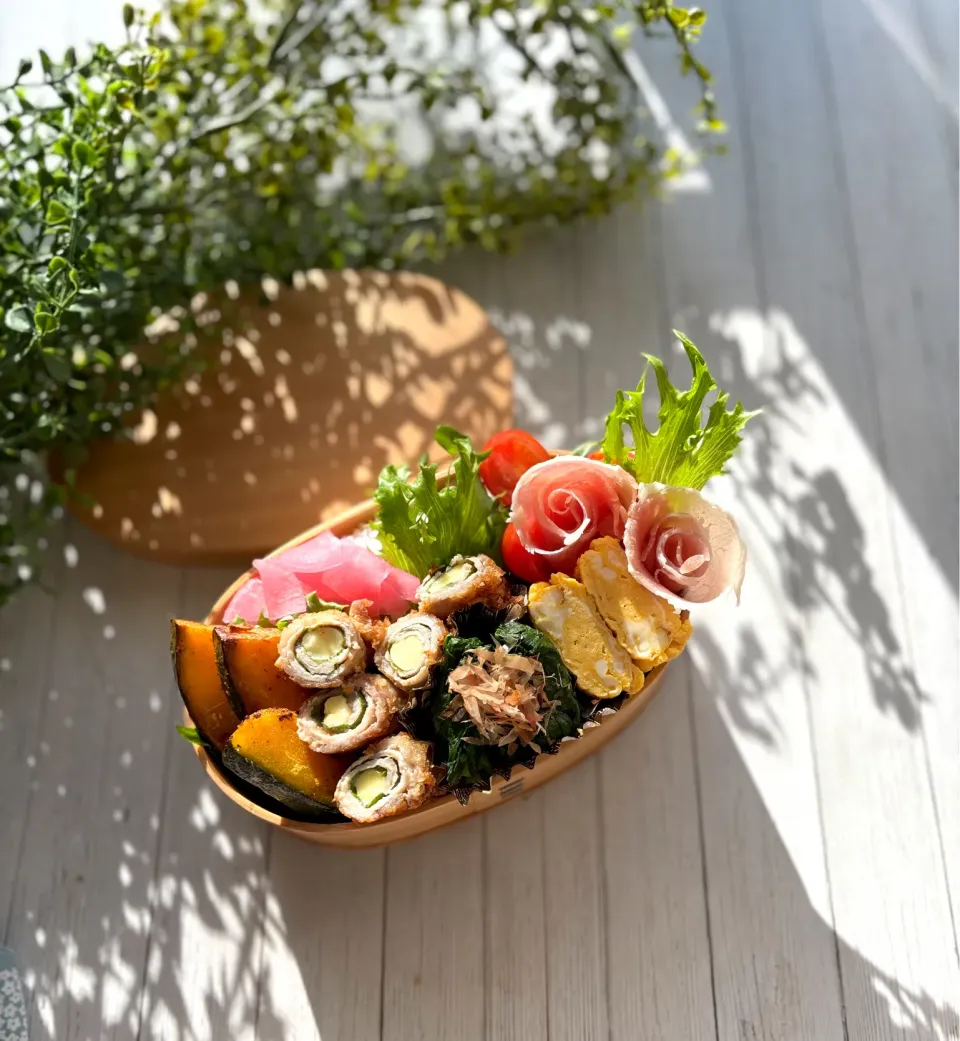 豚肉の梅チーズフライ弁当|マーブルさん