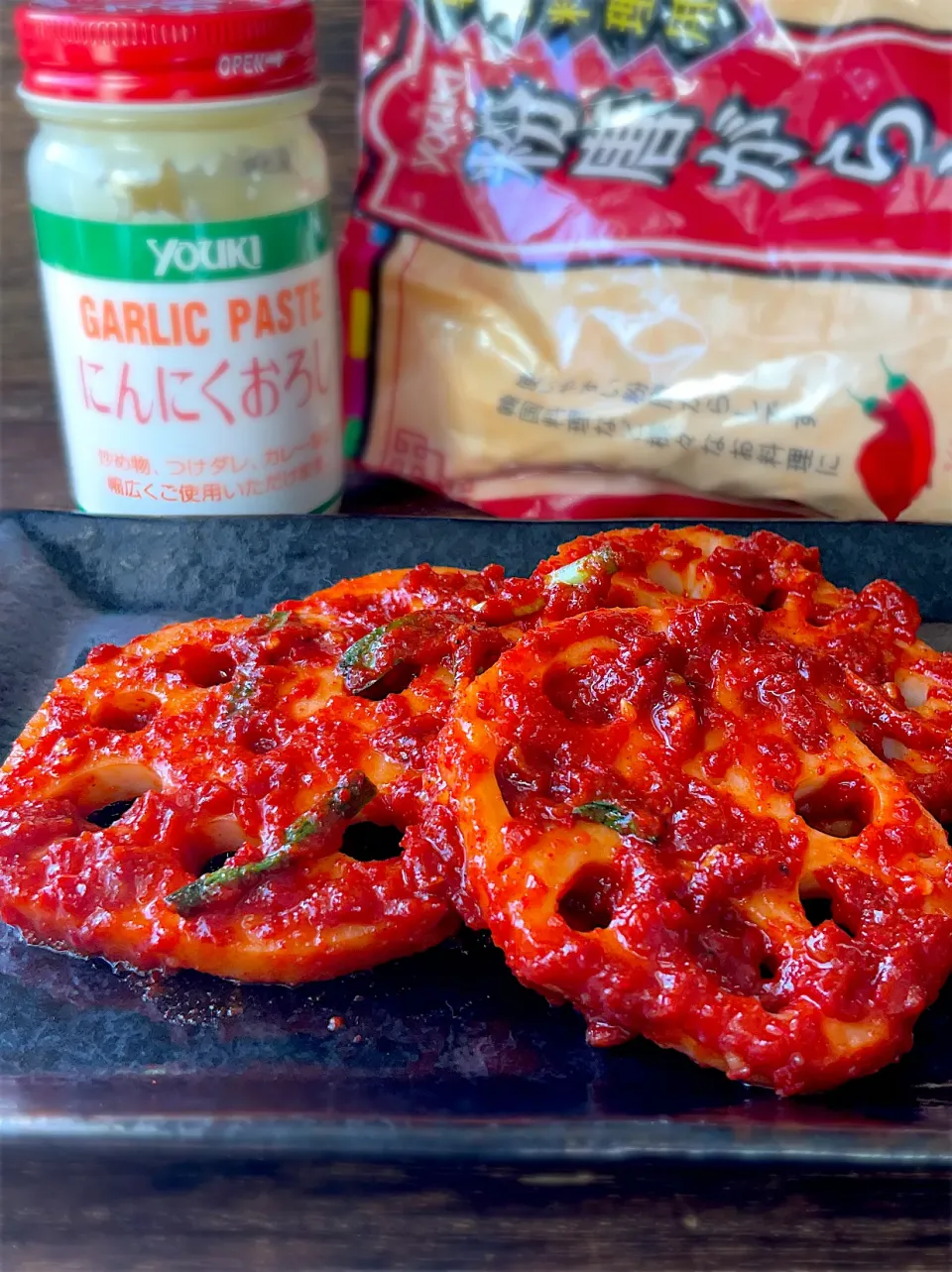 手作りヤンニョムで蓮根キムチ|9421beruさん