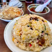 チャーハン➕唐揚げ＋スープ|古山さん