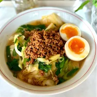 辛みそ肉うどん|ilovespicaさん