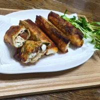 ささみの梅しそチーズ春巻き|まな☆さん