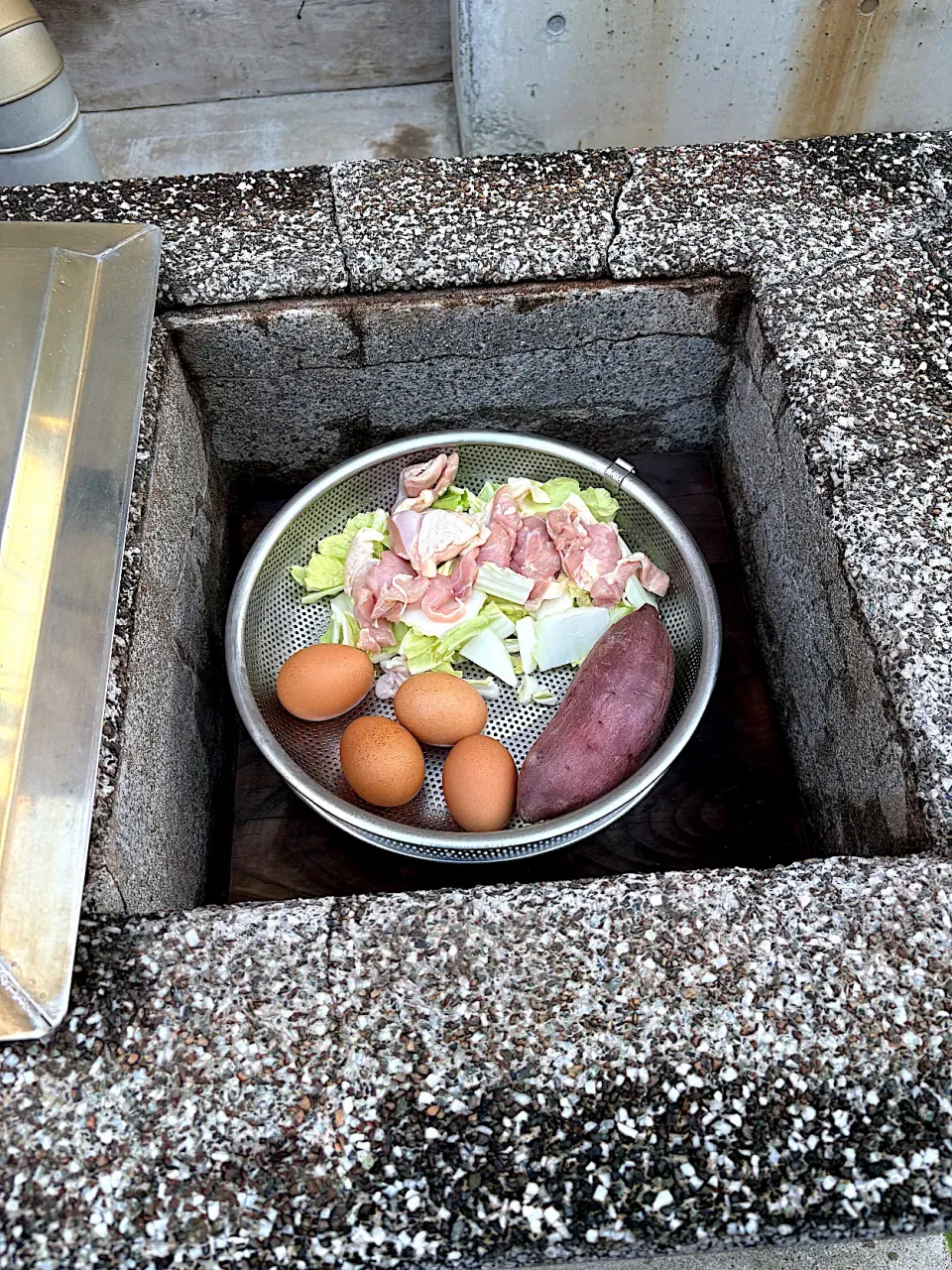 地獄蒸し体験😋|すかラインさん