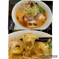 出張帰り休日ランチは、濃厚ごま味噌ラーメンを@坂内　武蔵小山。期間限定かな⁈ 美味しくいただきました。|sniper66さん