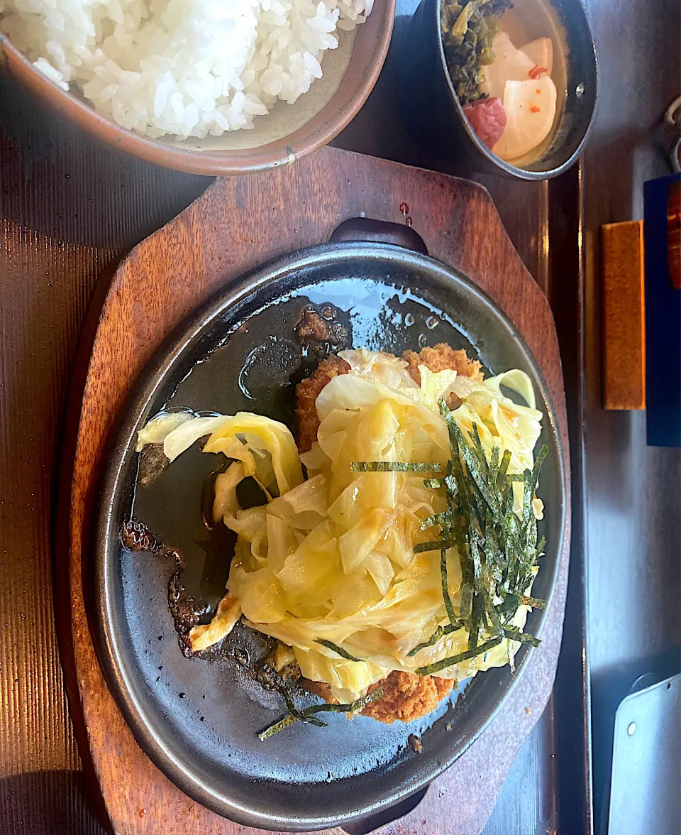 新宿とんかつすずや　とんかつ茶漬け1750円|みーさん