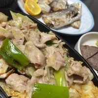 鶏ハラミ鉄板焼き| かんぱちさん