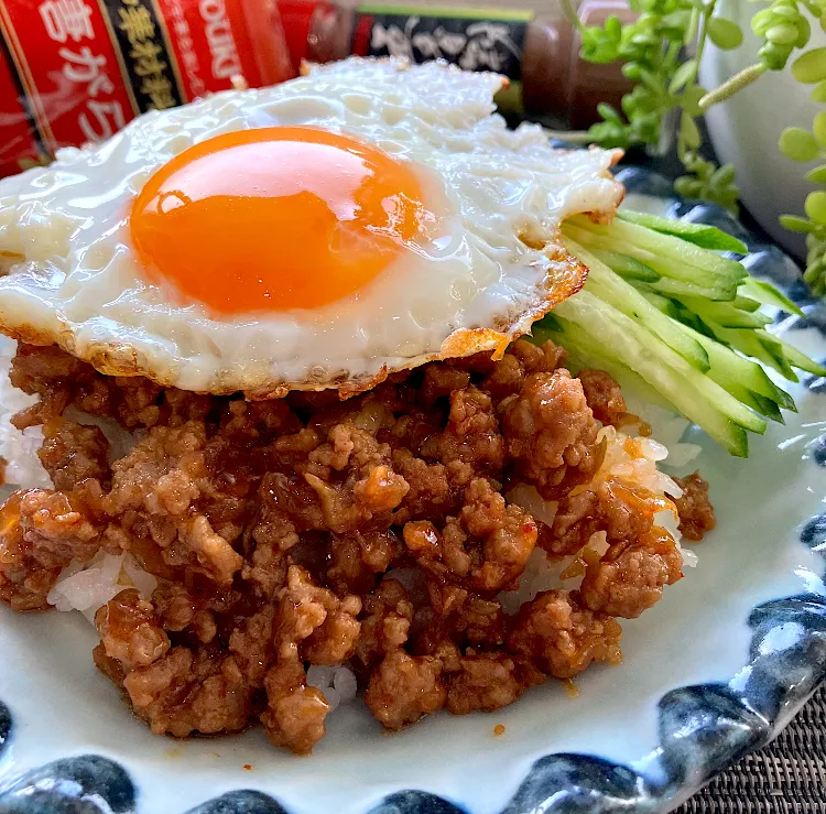 台湾ミンチと目玉焼きごはん|KAORIさん