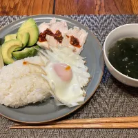 鶏ハムとアボガドのワンプレート|kanonnさん