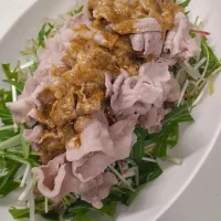 豚しゃぶの紫蘇醤ごまだれ|マイケルの料理さん