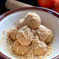 白玉ゴマまぶし団子