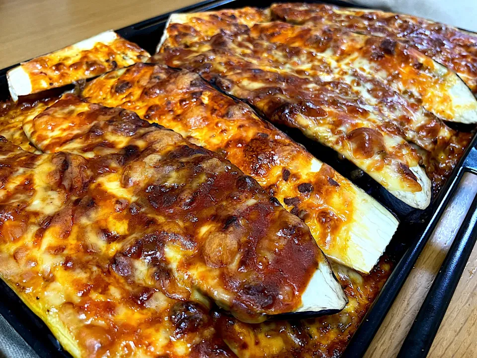 ＊長茄子のミートソース焼き🍆＊|＊抹茶＊さん