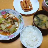 夜ごはん|しまだ ちえこさん