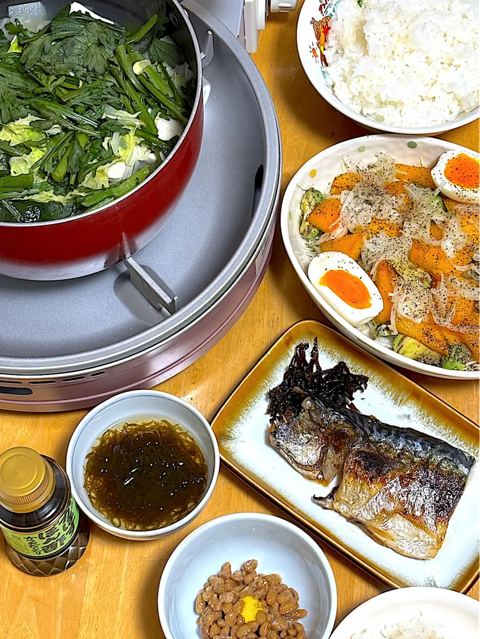 湯豆腐(白菜・大根・春菊)|Makokoさん