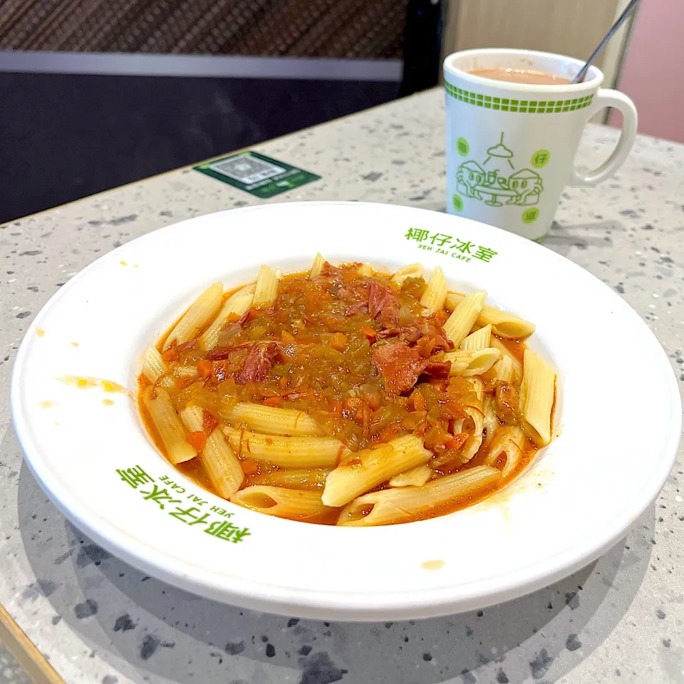 牛尾濃湯長通粉|skyblueさん