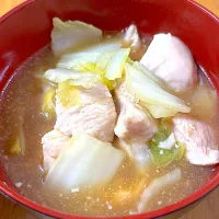 むね肉と白菜のとろとろ煮|あああさん