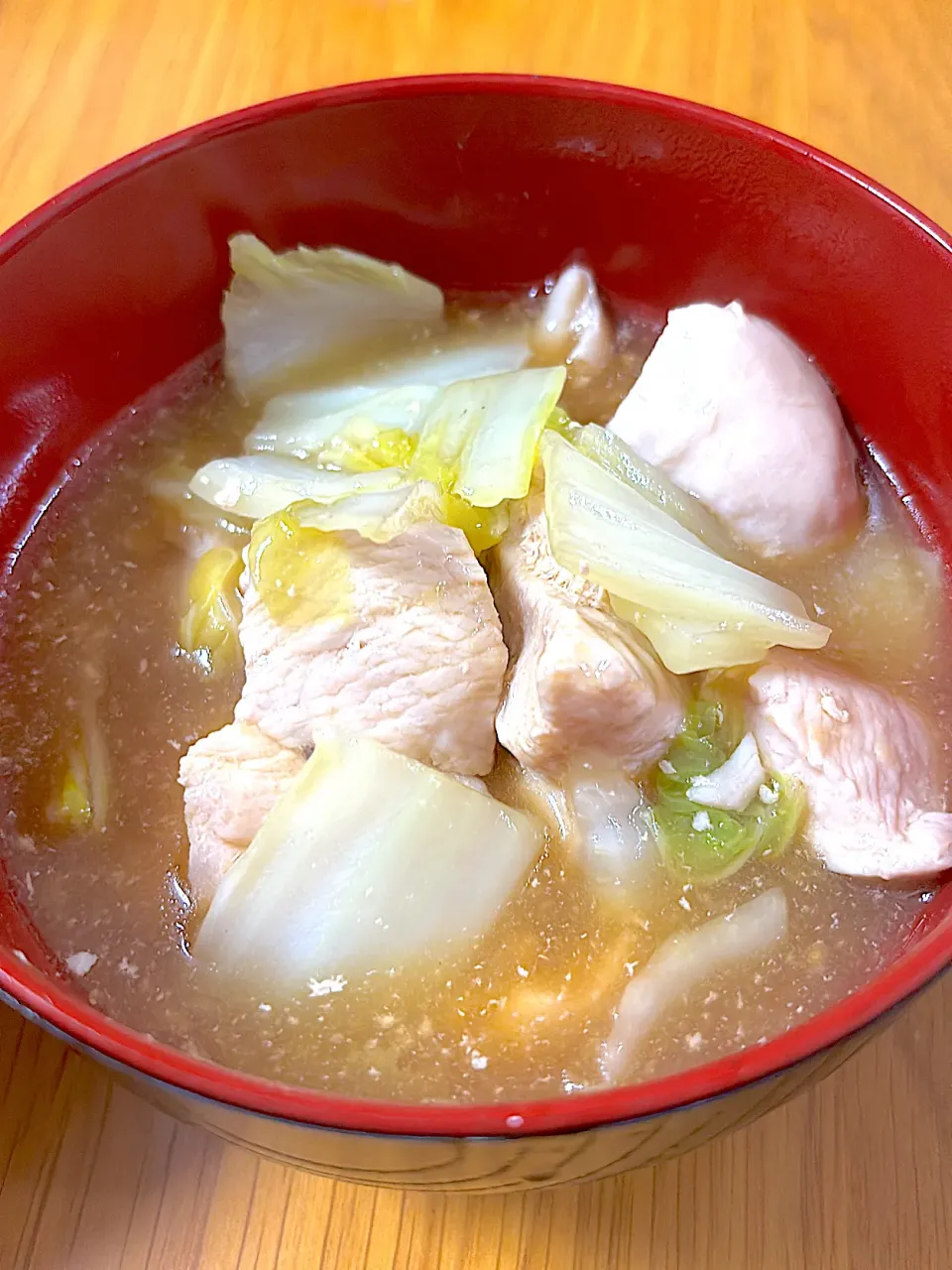 むね肉と白菜のとろとろ煮|あああさん