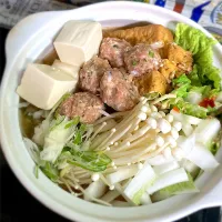 味噌鶏団子鍋🍲|さくらさん