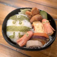 登園自粛中のお弁当|ankoさん