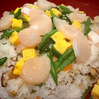 ホタテちらし寿司|Tommyさん